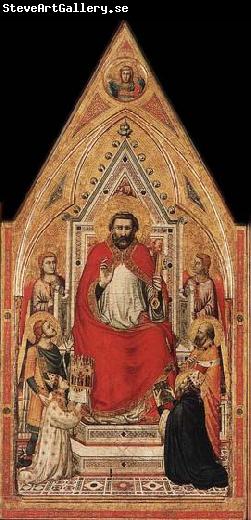 GIOTTO di Bondone St Peter Enthroned